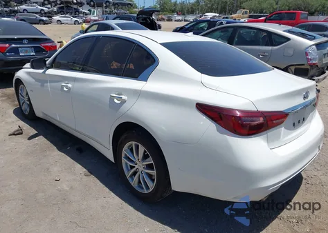 2018 Infiniti Q50 2.0T Pure из США, поврежденный, VIN JN1CV7AP6JM240606